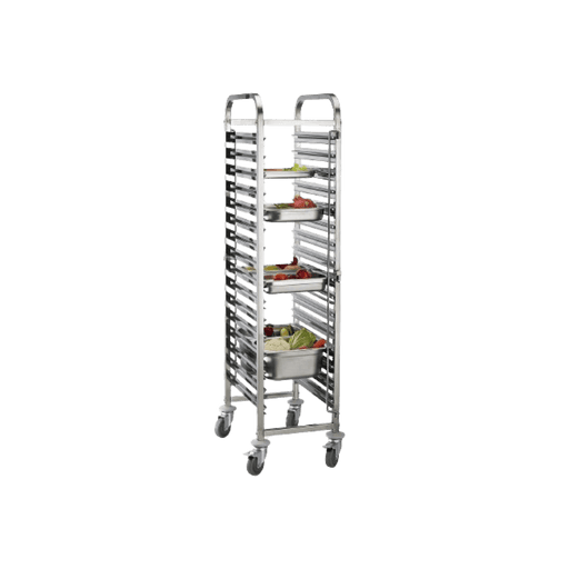 301007 - Racking Trolley 16 Shelves for GN Pan 1/1 Canmac HMK