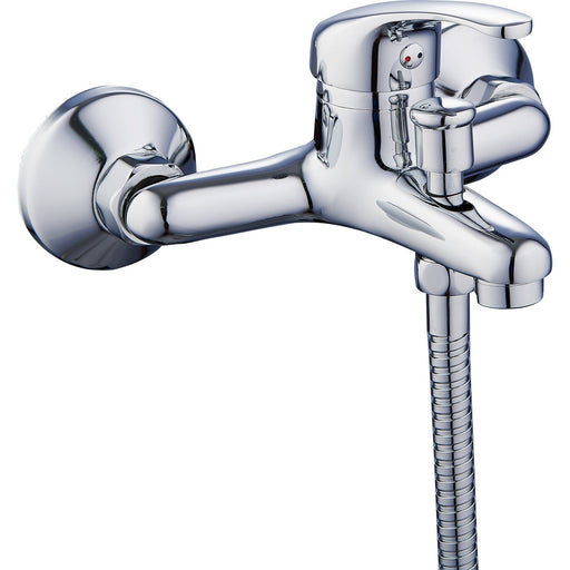 Wall Mounted Mixer Tap Single Lever Chrome |  30128000 Makfry