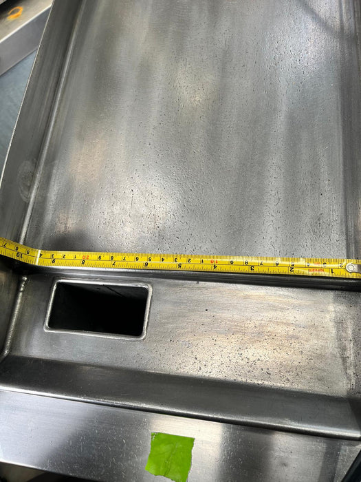 Commercial 30 cm Stainless Steel Electric Griddle With Stand-Refurbished Canmac Refurbished