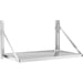Board Style Foldable Wall Shelf Stainless Steel 1200x450mm |  330908 Makfry