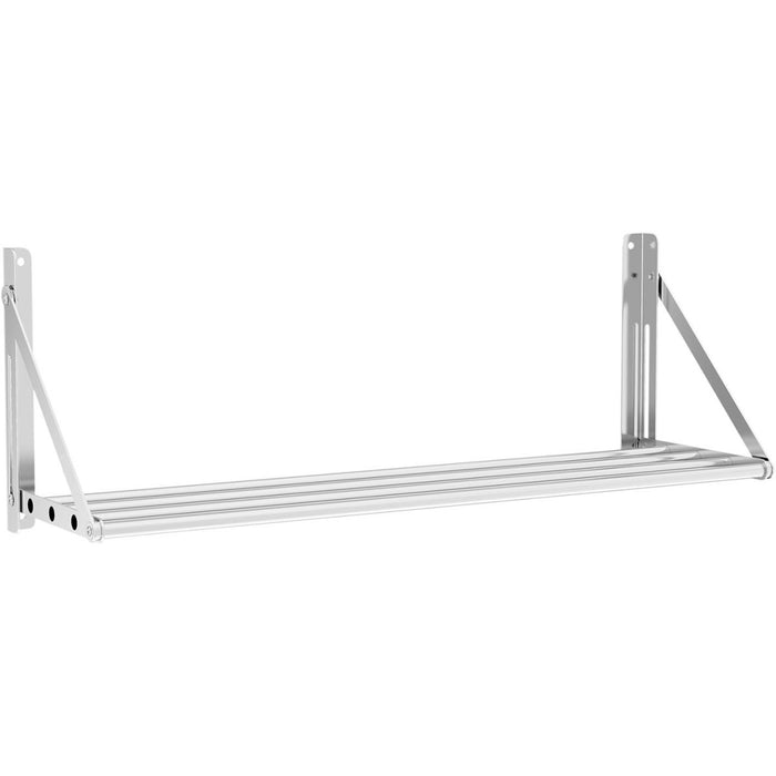 Tube Style Foldable Wall Shelf Stainless Steel 800mm |  331006