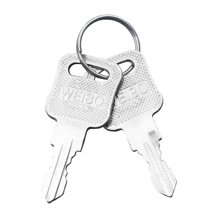 2 x spare keys