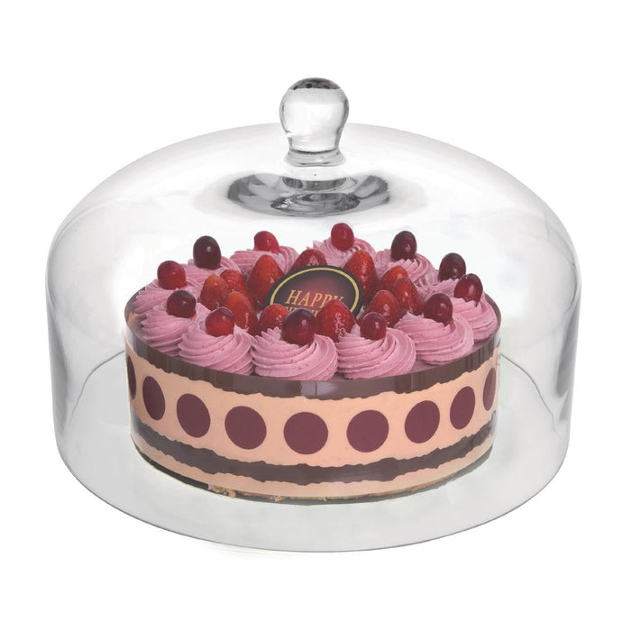 Olympia Glass Cake Stand Dome Olympia