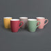 Olympia Matt Pastel Mug Red 340ml (6 Pack) Olympia