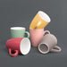 Olympia Matt Pastel Mug Grey 340ml (6 Pack) Olympia