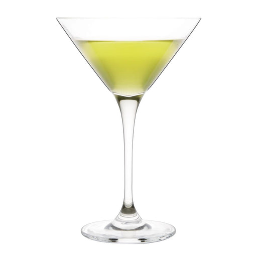 Olympia Campana One Piece Crystal Martini Glass 260ml (6 Pack) Olympia