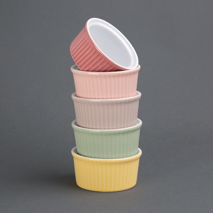 Olympia Pastel Ramekin Green 70ml (12 Pack) Olympia