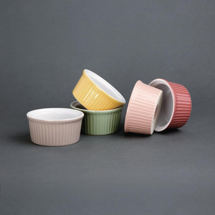 Olympia Pastel Ramekin Grey 145ml (12 Pack) Olympia