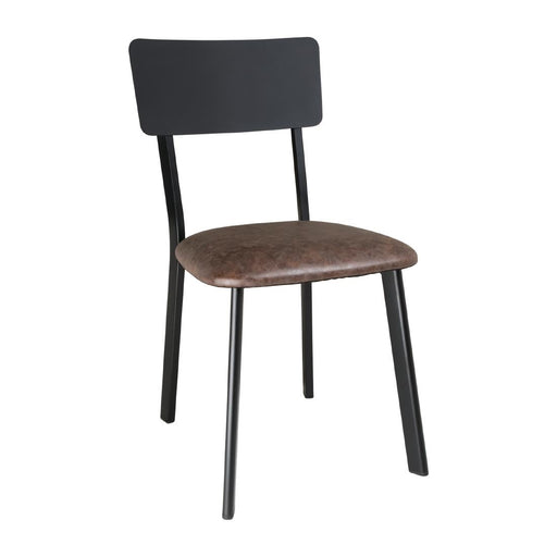 Steel frame. Upholstered Seat. Seat Height: 470mm