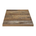 Bolero Pre-Drilled Square Table Top Urban Dark 700mm Bolero