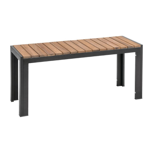 Steel Frame. Wood Top. 450(H)x 1000(W)x 350(D)mm. FSC 100%