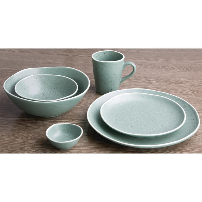 Olympia Chia Deep Bowls Green 210mm (6 Pack) Olympia