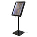 Securit LED Menu Display Case Black Securit