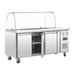 Polar U-Series Triple Door Refrigerated Gastronorm Saladette Counter Polar