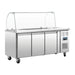 300W. Capacity: 3 x 1/1 GN. R600a