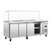 Polar U-Series Four Door Refrigerated Gastronorm Saladette Counter Polar