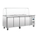 300W. Capacity: 4 x 1/1 GN. R600a