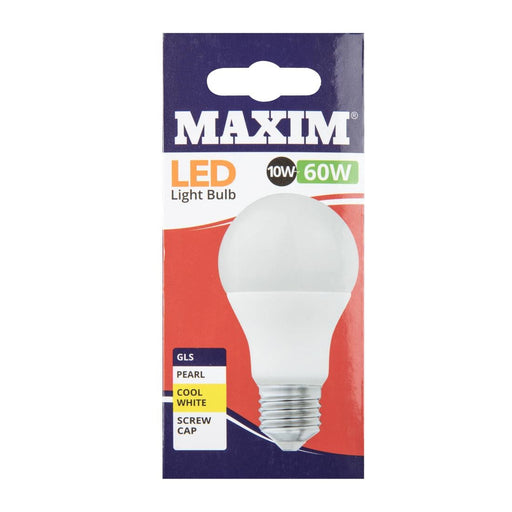 Maxim LED GLS Edison Screw Cool White 10W (10 Pack) Status