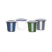 Olympia Enamel Tumblers Grey 310ml (6 Pack) Olympia