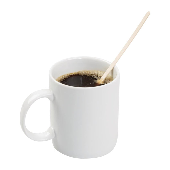 Fiesta Green Biodegradable Wooden Coffee Stirrers 190mm (1000 Pack) Fiesta Compostable