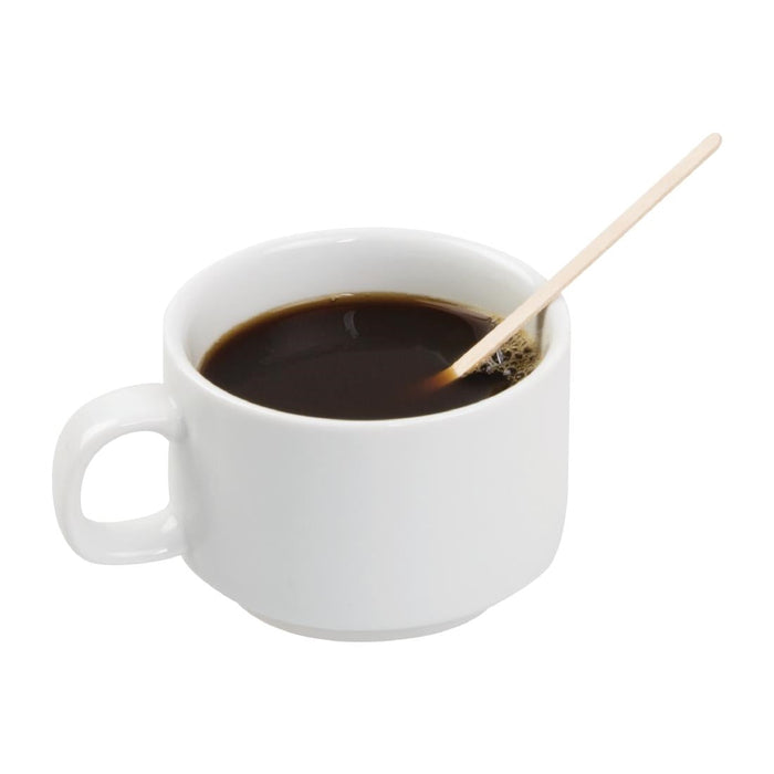 Fiesta Green Biodegradable Wooden Coffee Stirrers 140mm (1000 Pack) Fiesta Compostable