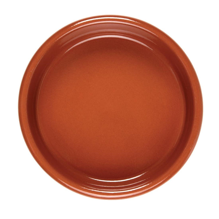 Terracotta Tapas Dish 130mm (24 Pack) ABS Pottery
