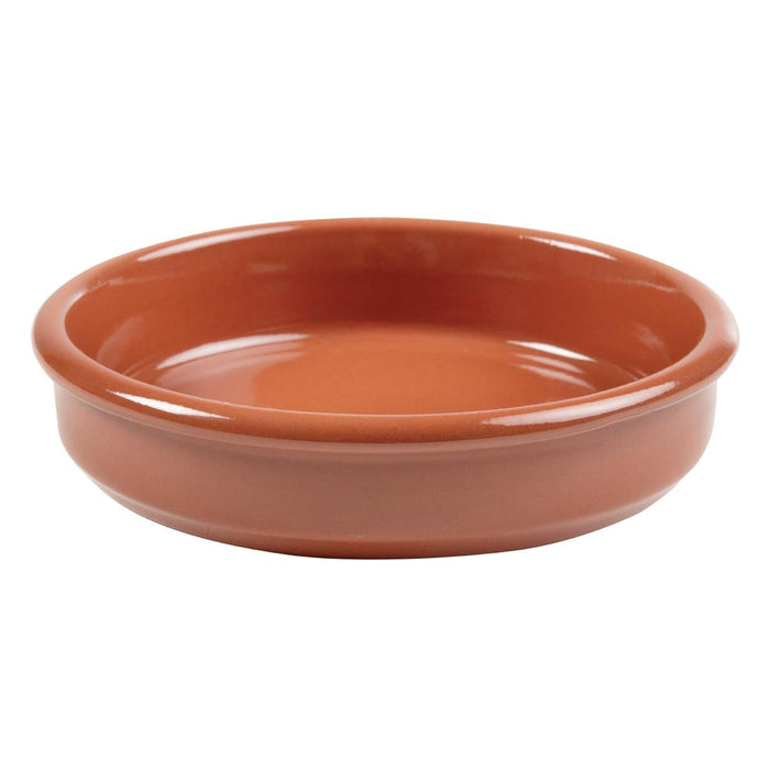 Terracotta Tapas Dish 130mm (24 Pack) ABS Pottery