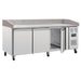 Polar U-Series Bakery Counter Fridge with Granite Top 634Ltr Polar