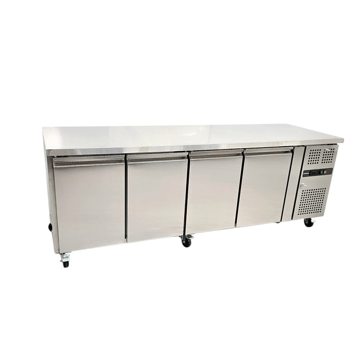 Diaminox 4 Door Stainless Bench Freezer VCU225F 50035