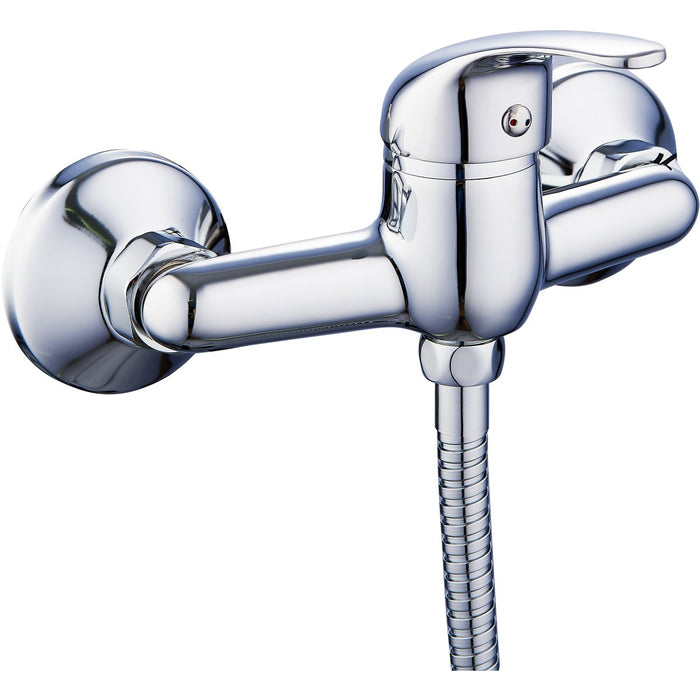 Wall Mounted Mixer Tap Single Lever Chrome |  40128000