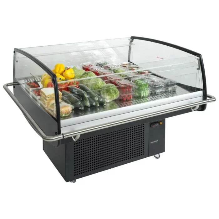 Tefcold PDC125 Glass Impulse Cooler - Spider Fridge in Black