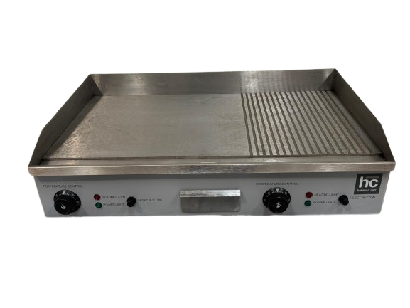 Half Ribbed Electric Griddle SC-822 HC