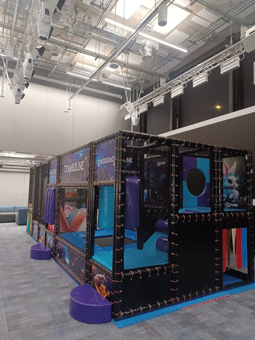 Indoor Dual Level Structure Soft Play Area - 7000x3000x2400mm IQPARK