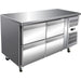 Commercial Refrigerated Counter 4 Drawers Depth 700mm | 4 Drg22 V Makfry