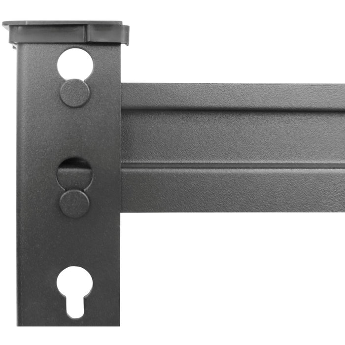 Commercial Boltless Wire Shelving Unit 4 Tier 120kg 700x300x1520mm Black |  4TMWS703015 Makfry