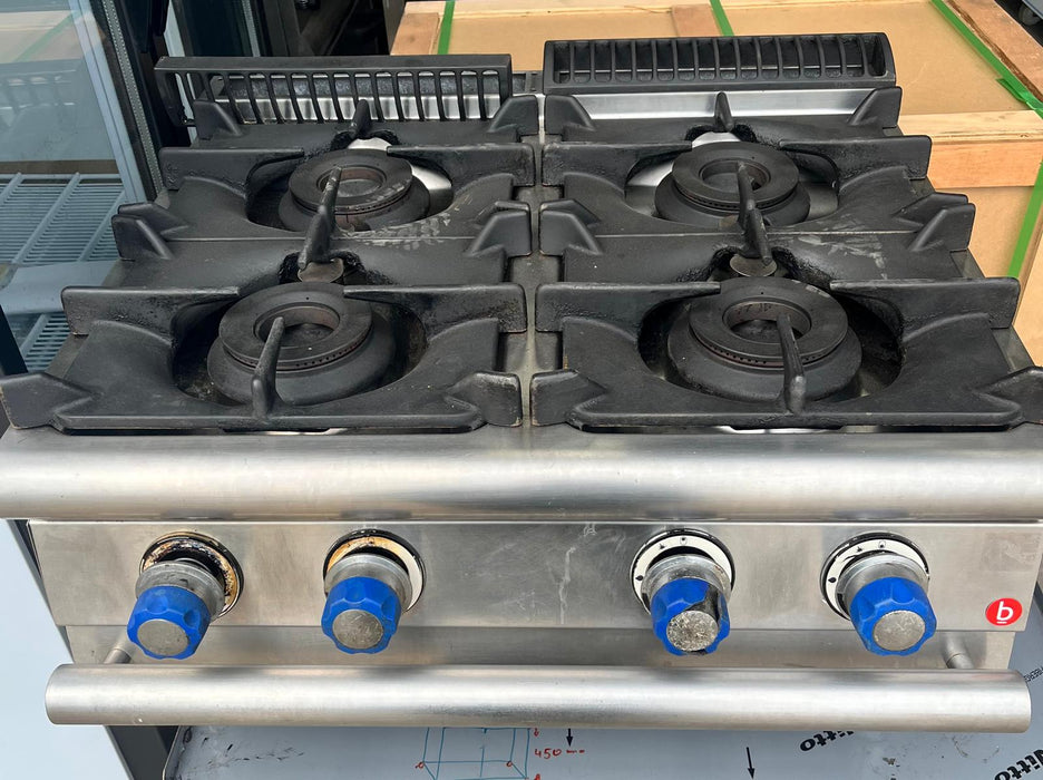 Commercial Counter Top 4 Burner Natural Gas Cooker-Refurbished Canmac Refurbished