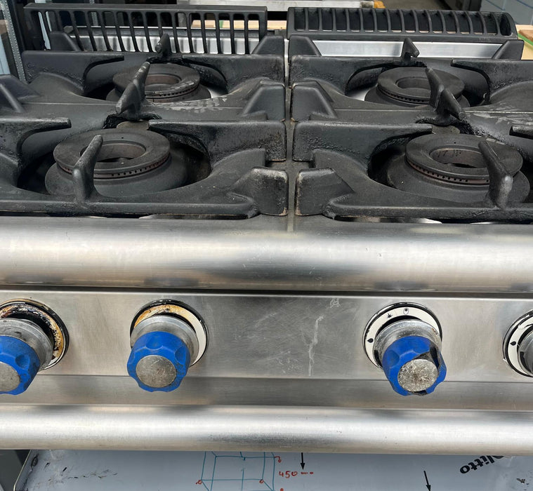 Commercial Counter Top 4 Burner Natural Gas Cooker-Refurbished Canmac Refurbished