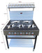 5 Burner Commercial Gas Cooker Canmac