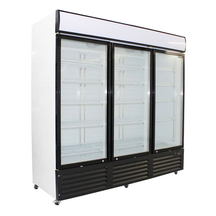 Diaminox DXF-1985H Triple Door Upright Display Freezer A50016