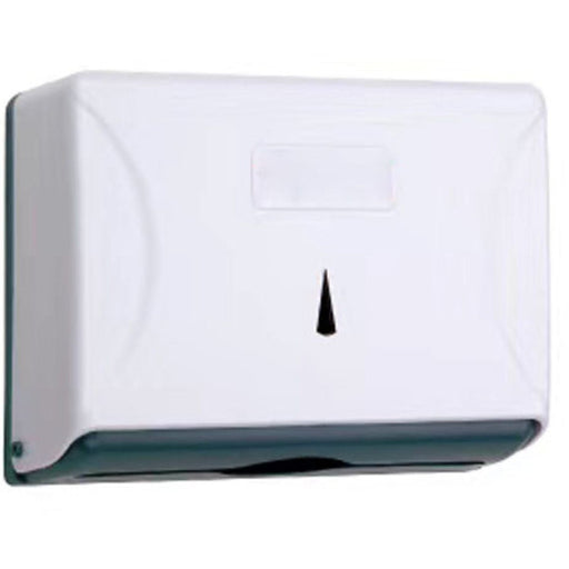 Paper Hand Towel Dispenser White Plastic|  512A Makfry