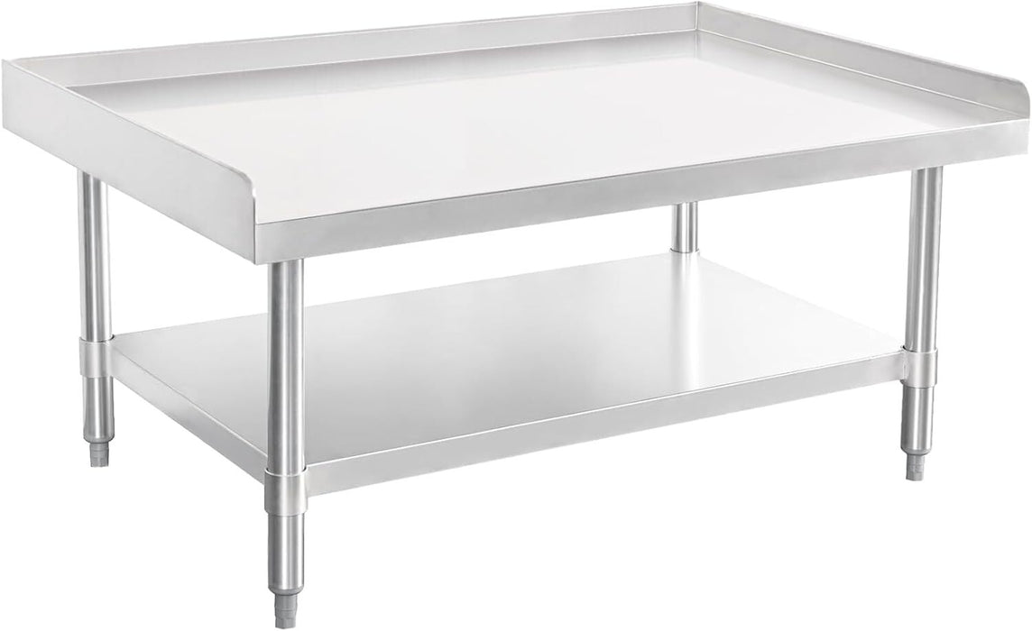 Large Stainless Steel Grill Machine Table 150cm Canmac Catering Equipment