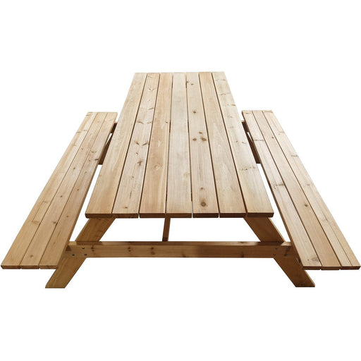 Beer Garden Table 160x160x75cm Firwood |  572006 Makfry