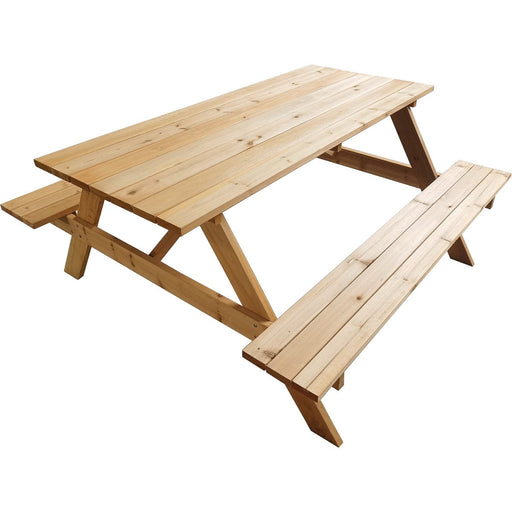 Beer Garden Table 160x160x75cm Firwood |  572006 Makfry