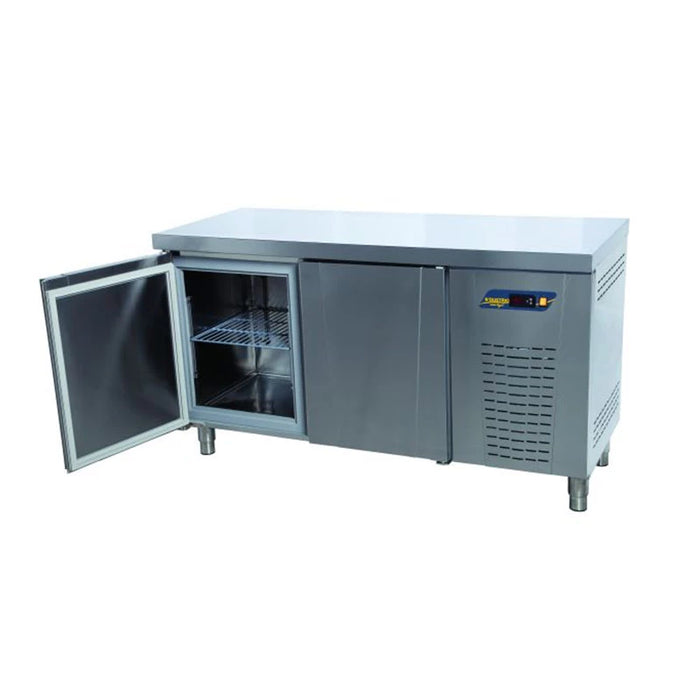 COUNTER TYPE 2-DOORS SNACK REFRIGERATOR - WITHOUT BACKSPLASH