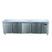 COUNTER TYPE 4-DOORS SNACK REFRIGERATOR - WITHOUT BACKSPLASH Canmac