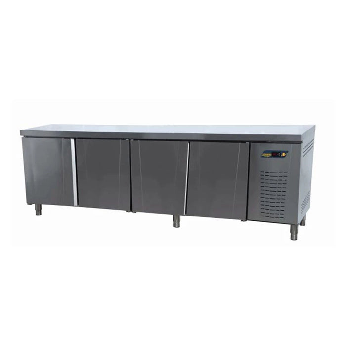 COUNTER TYPE 4-DOORS PATISSERIE REFRIGERATOR - WITHOUT BACKSPLASH