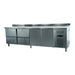 COUNTER TYPE PATISSERIE REFRIGERATOR  - 4 DRAWERS + 2 DOORS NDUSTRIO