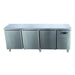 COUNTER TYPE 3-DOORS SNACK DEEP FREEZER - WITHOUT BACKSPLASH Canmac
