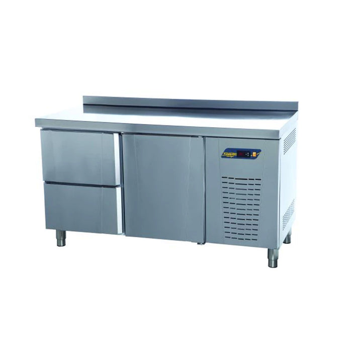 COUNTER TYPE GASTRONORM DEEP FREEZER  - 2 DRAWERS + 1 DOOR