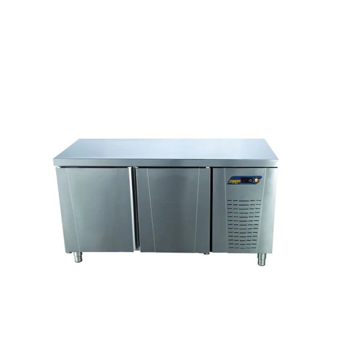 COUNTER TYPE 2-DOORS PATISSERIE DEEP FREEZER - WITHOUT BACKSPLASH